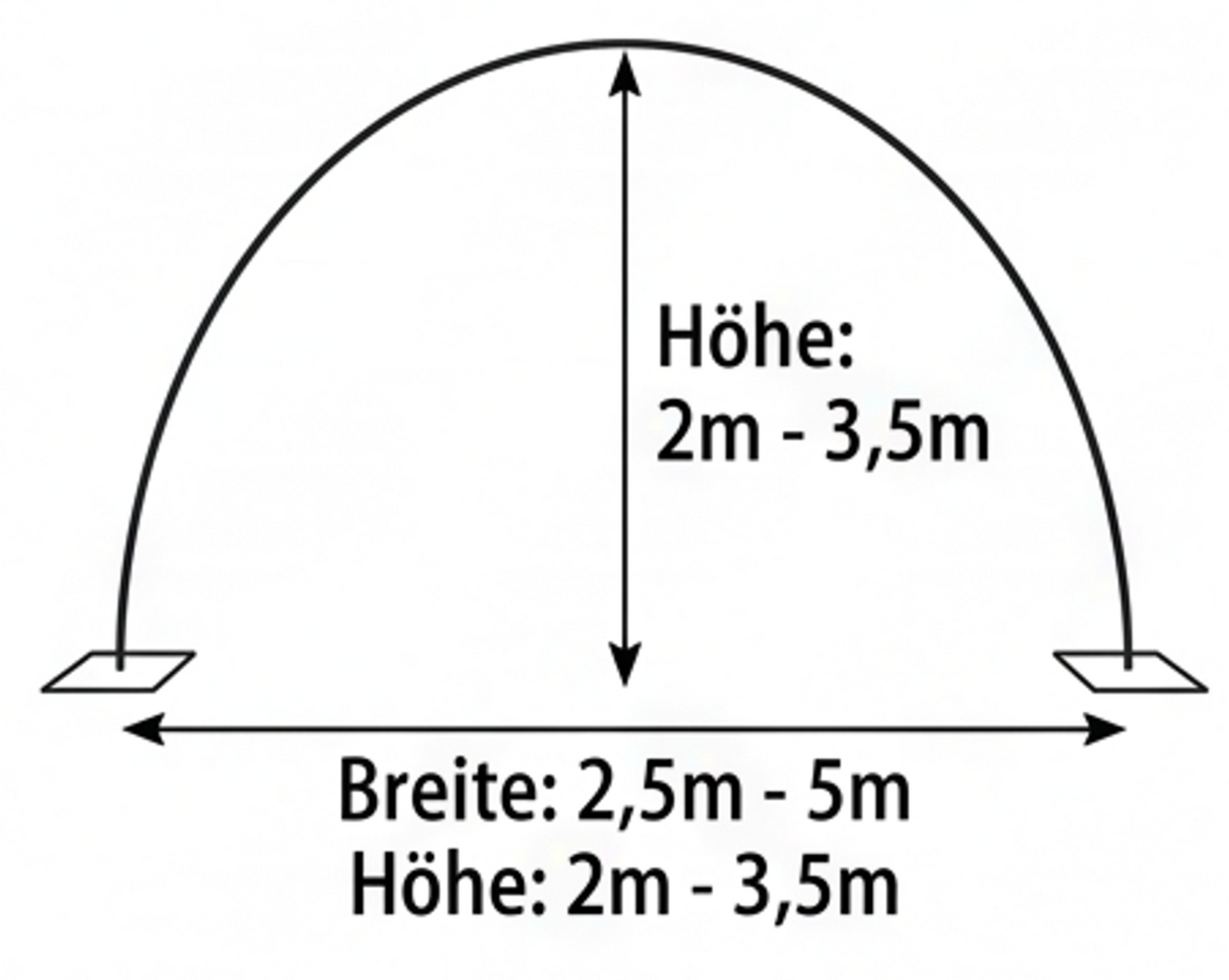 APSET - Premium Aeropole-Ballonbogen