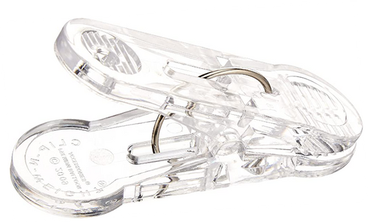 #CNW30CLEAR - HEAVY CLIP AND WEIGHTS 30 GR CLEAR (PKG OF25)