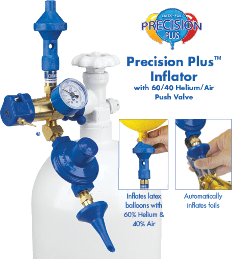 #83220 - Precision Plus Inflator with 60/40 Push Valve