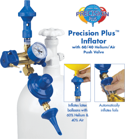 #83220 - Precision Plus Inflator with 60/40 Push Valve