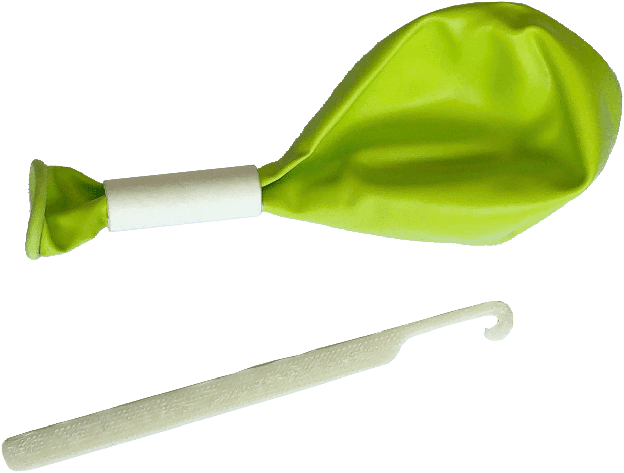 PSS30 - 100 Papier-Ballonstäbe mit Stecksystem