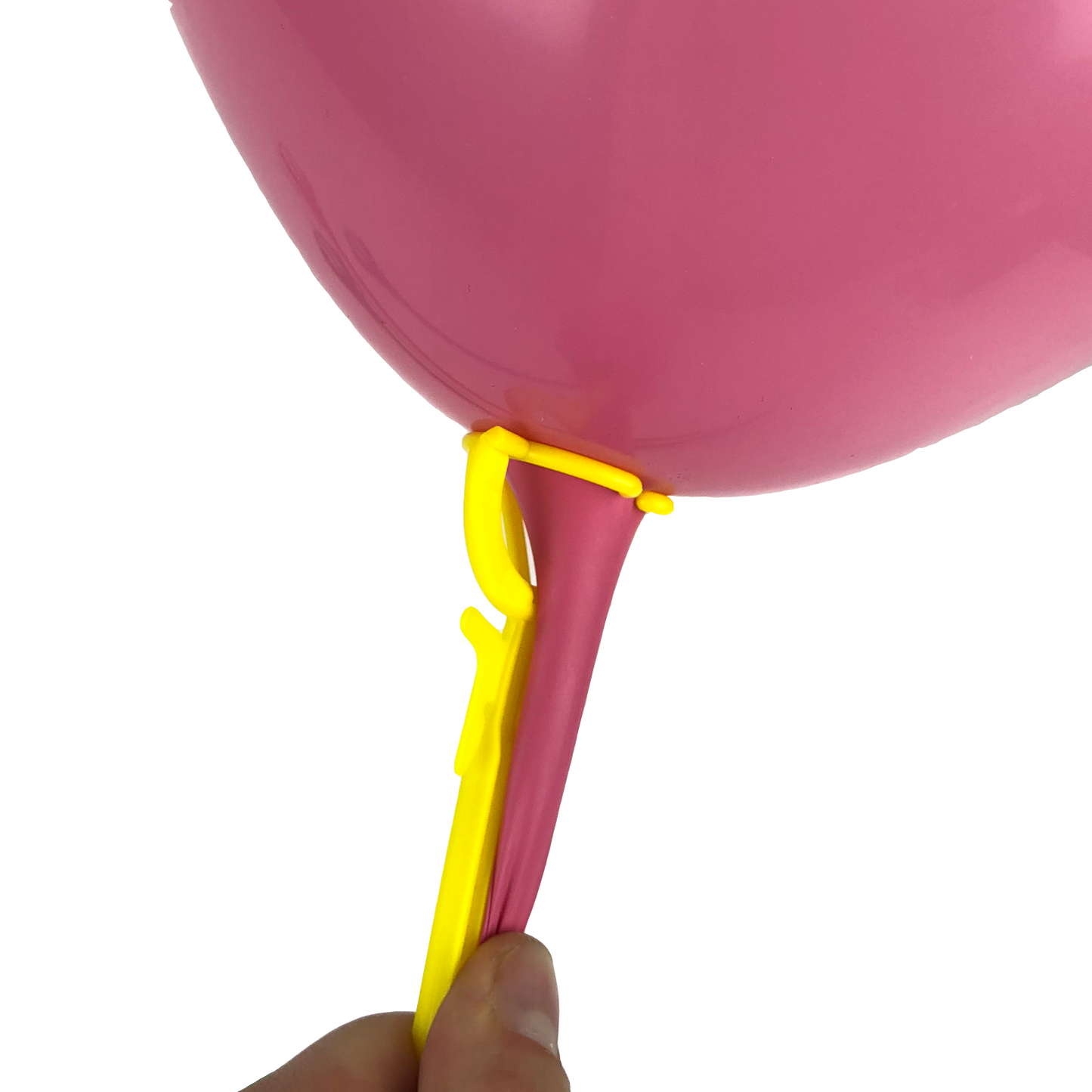 ZBS-007 - Einteilige orange Ballon-Haltestäbe 35 cm