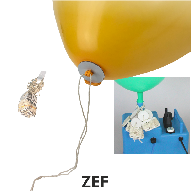 ZEF - ZIBI-Fix-Schnurverschlüsse aus Baumwolle und Karton, kompostierbar