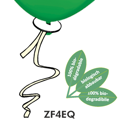 ZF4EQ - 100 ZIBI-Fix-Bandverschlüsse, kompostierbar, gebündelt